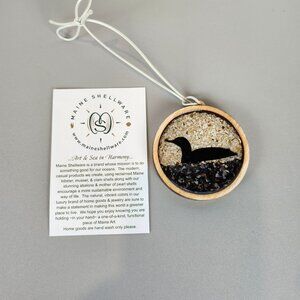 NEW Maine Shellware - Art & Sea in Harmony - Loon